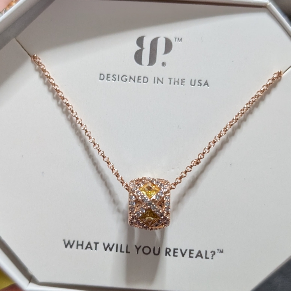 November 2023 Birthday Necklace - RBP6966 - Gems Of Love - Bomb Party